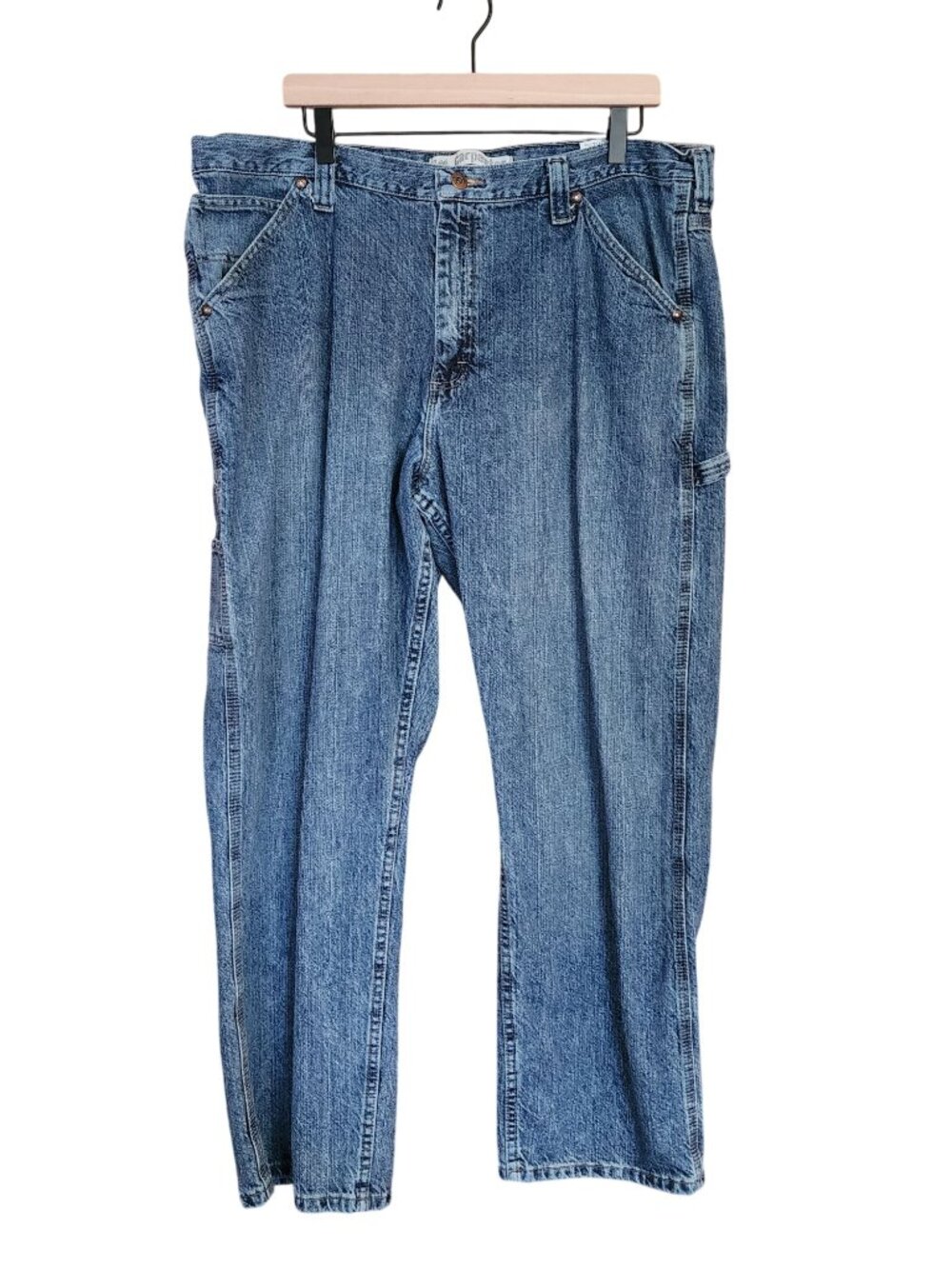 Vintage Y2K Lee Carpenter Denim Jeans Mens Size 40 x 30